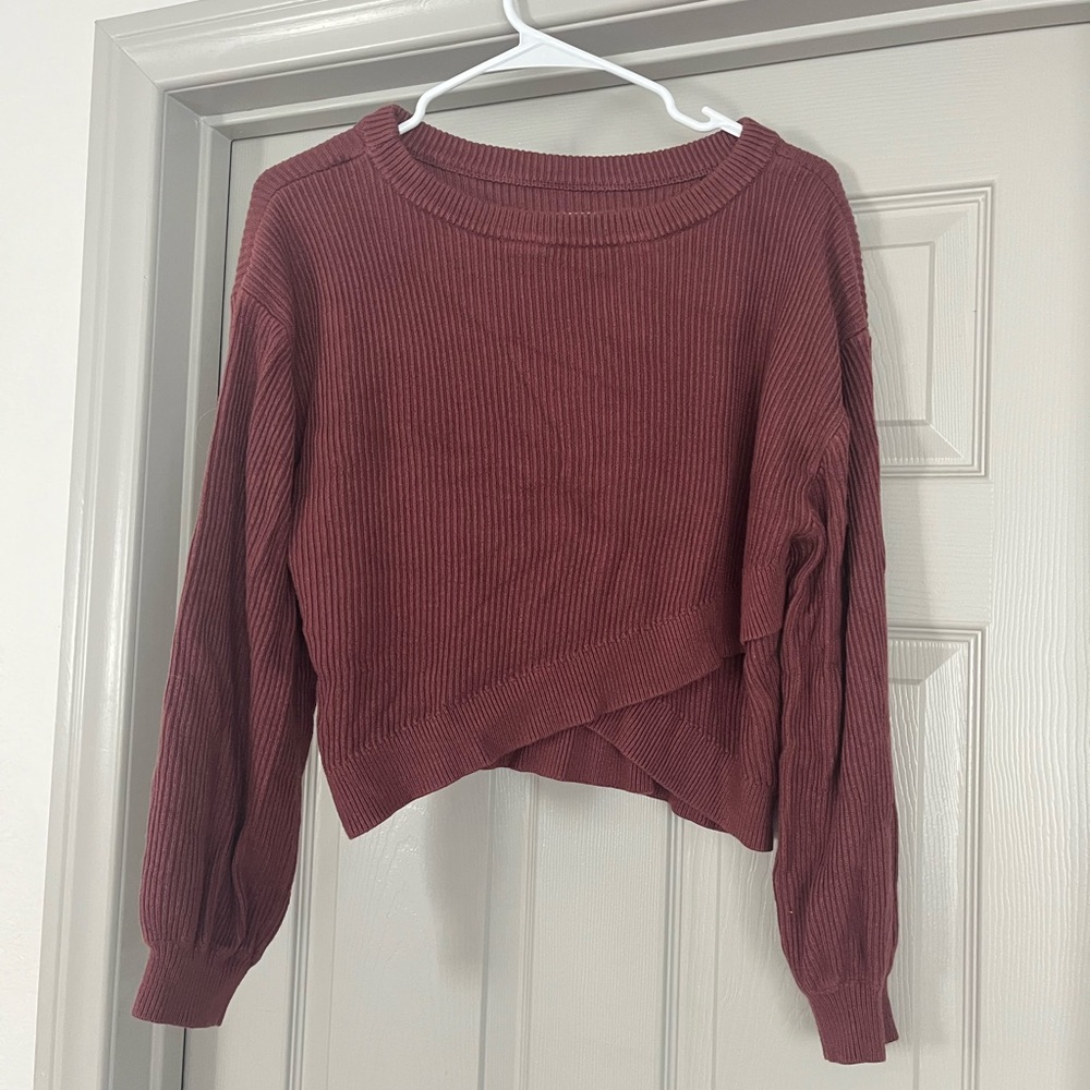 Lululemon reversible sweater in maroon